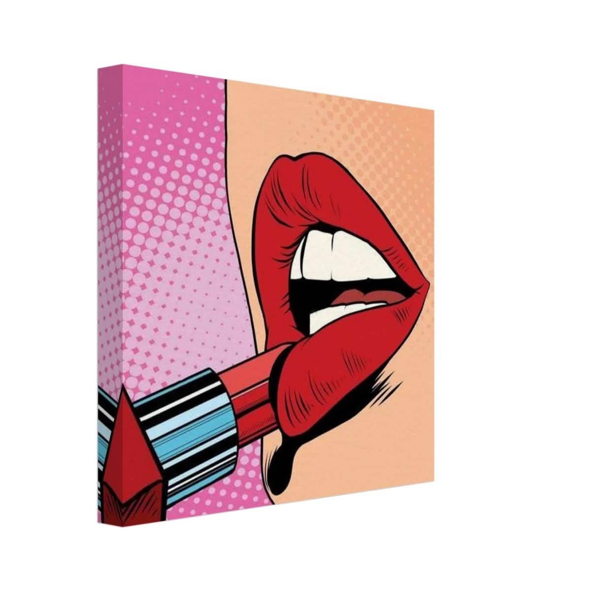 Da Vinci Pop Art Wall Art - Canvas - 30x30 cm / 12x12″ - Thick