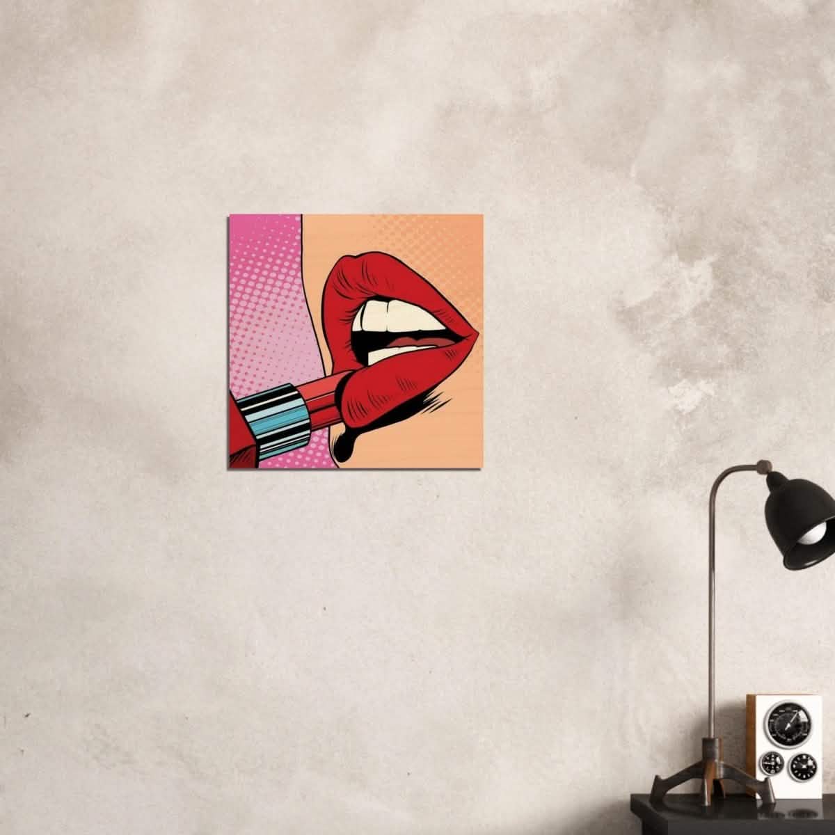 Da Vinci Pop Art Wall Art - Wood Prints - 50x50 cm / 20x20″ - 20 mm