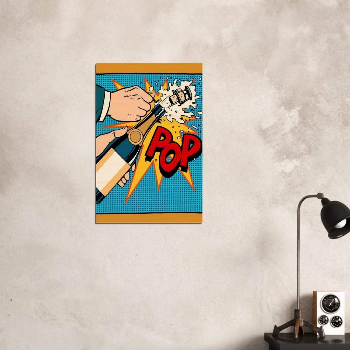 Da Vinci Pop Art Wall Art - Wood Prints - 50x75 cm / 20x30″ - 10 mm