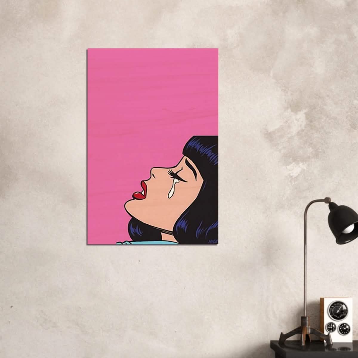 Da Vinci Pop Art Wall Art - Wood Prints - 60x90 cm / 24x36″ - 20 mm