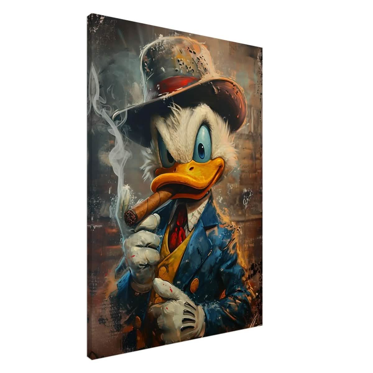 Da Vinci Pop Wall art print | Scrooge McDuck - Canvas - 70x100 cm / 28x40″ -