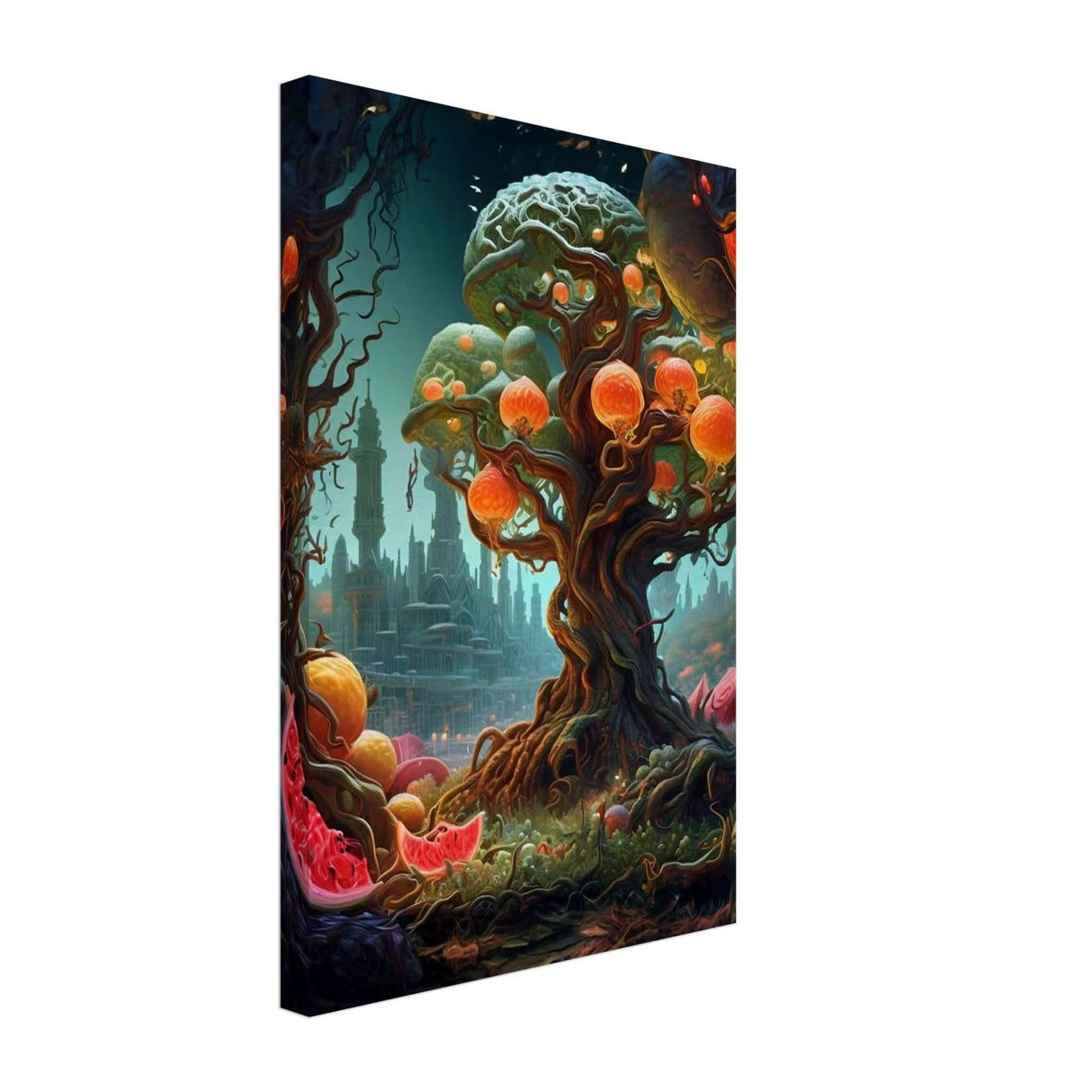 Da Vinci Surrealism Art - Canvas - 30x45 cm / 12x18″ - Slim