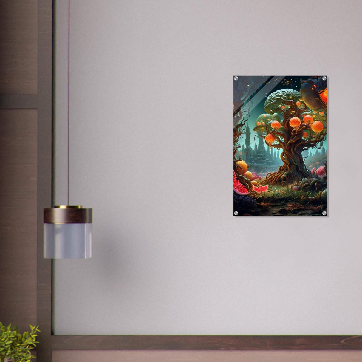 Da Vinci Surrealism Art - Acrylic Print - 50x75 cm / 20x30″ -