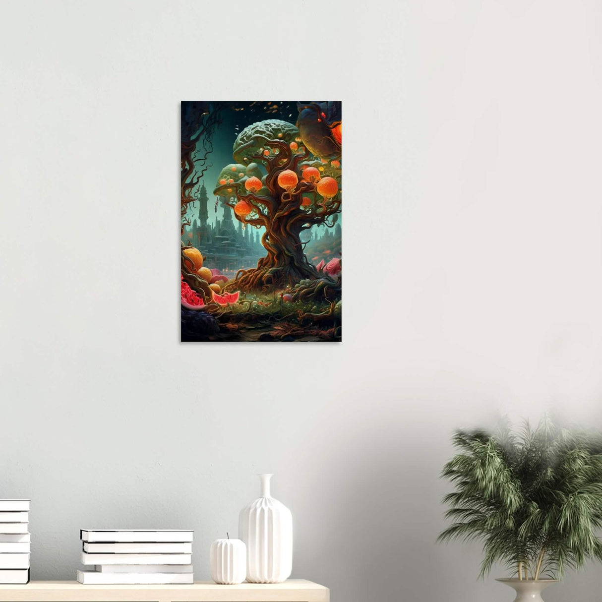 Da Vinci Surrealism Art - Wood Prints - 40x60 cm / 16x24″ - 10 mm