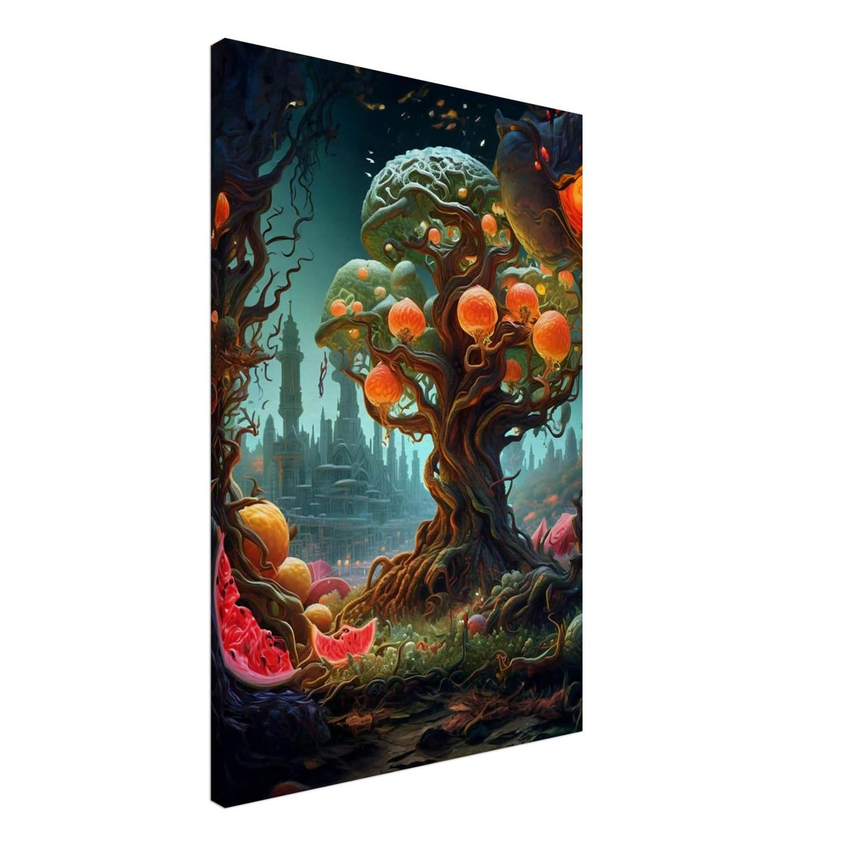 Da Vinci Surrealism Art - Canvas - 50x75 cm / 20x30″ - Slim