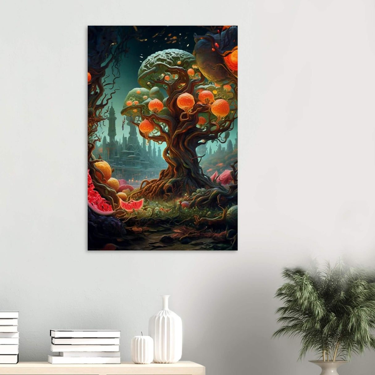 Da Vinci Surrealism Art - Wood Prints - 60x90 cm / 24x36″ - 10 mm