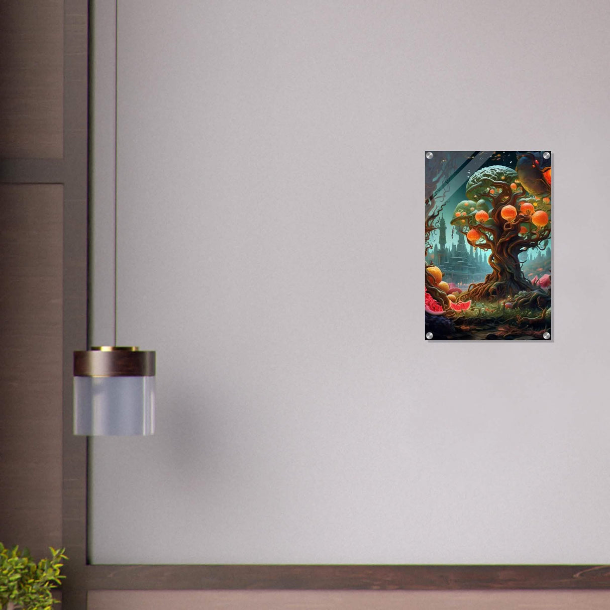 Da Vinci Surrealism Art - Acrylic Print - 40x60 cm / 16x24″ -