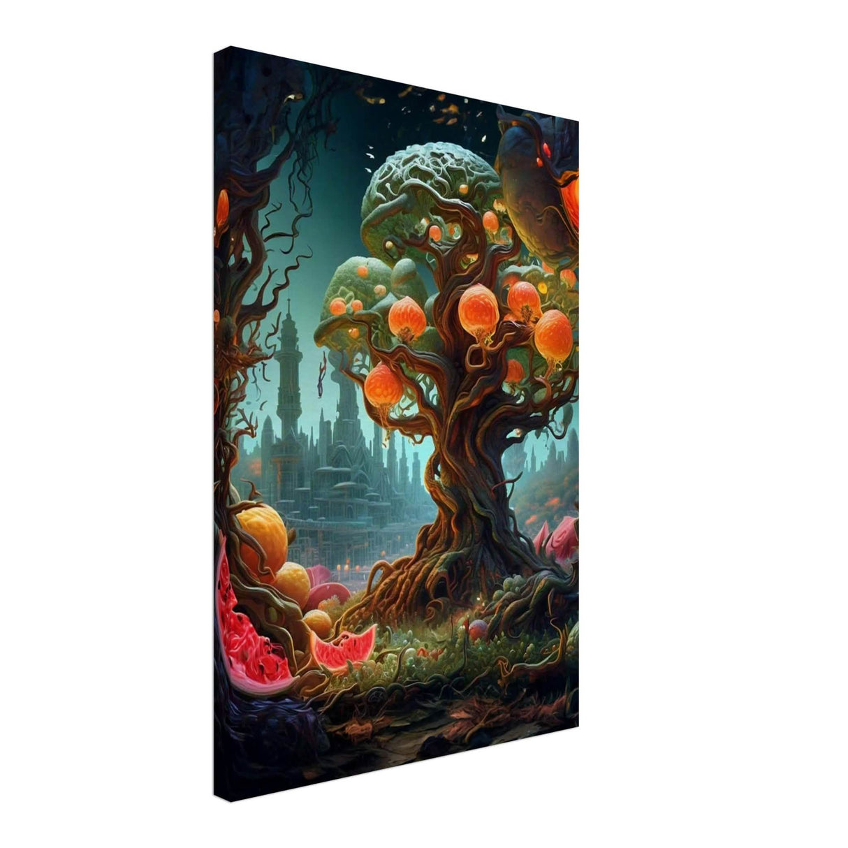 Da Vinci Surrealism Art - Canvas - 40x60 cm / 16x24″ - Slim