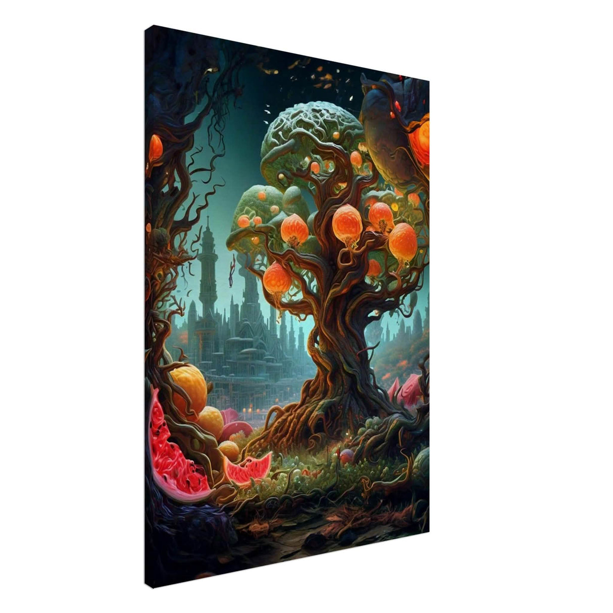 Da Vinci Surrealism Art - Canvas - 70x100 cm / 28x40″ - Thick