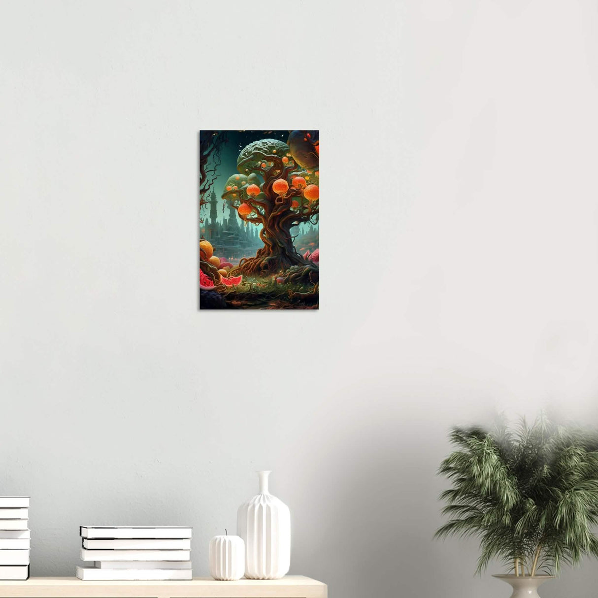 Da Vinci Surrealism Art - Wood Prints - 30x45 cm / 12x18″ - 20 mm