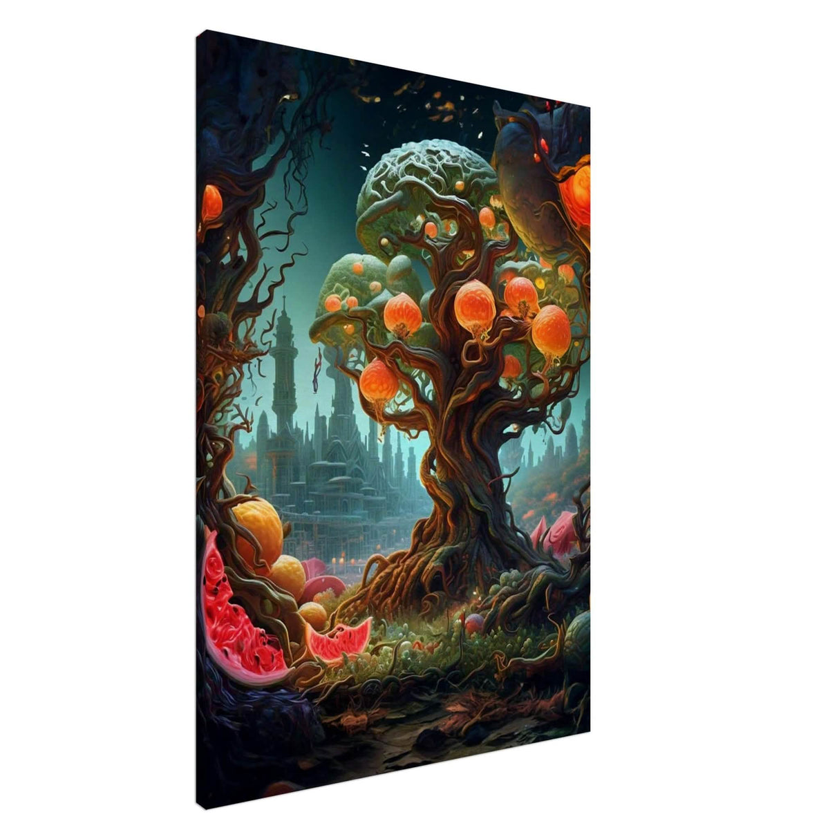 Da Vinci Surrealism Art - Canvas - 70x100 cm / 28x40″ - Slim