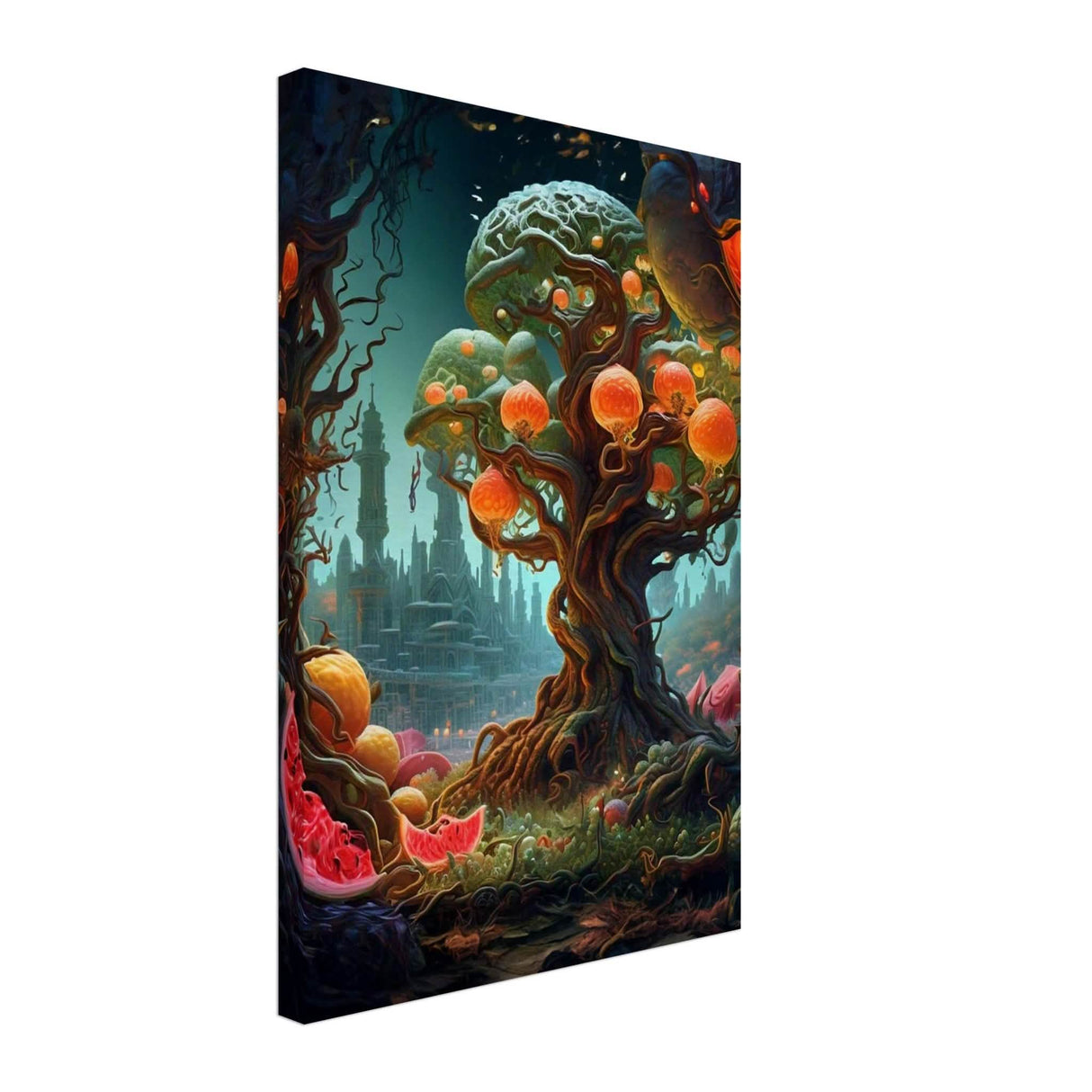 Da Vinci Surrealism Art - Canvas - 40x60 cm / 16x24″ - Thick