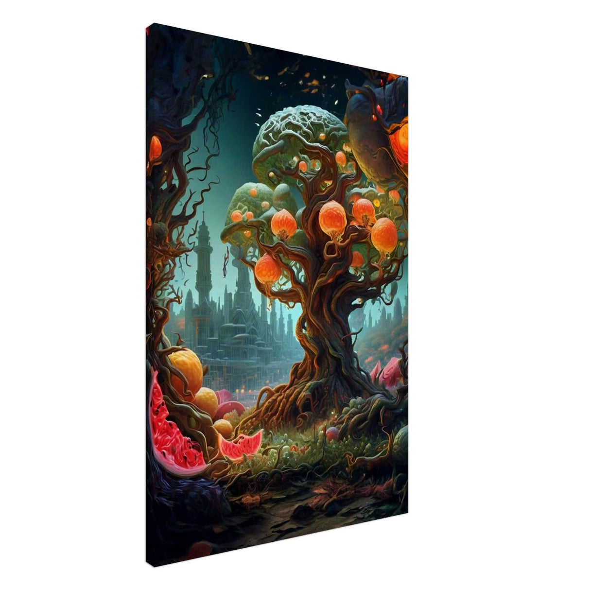 Da Vinci Surrealism Art - Canvas - 60x90 cm / 24x36″ - Slim