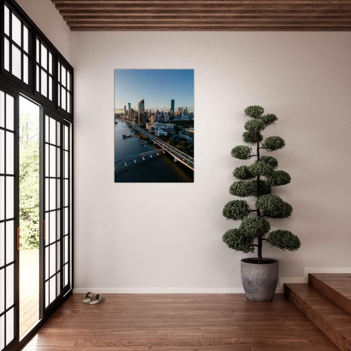 Da Vinci Travel Collection Wall Art Brisbane Australia - 30x45 cm / 12x18″ - Slim -