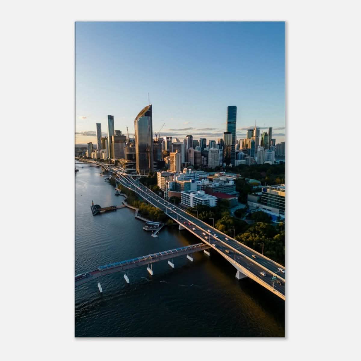 Da Vinci Travel Collection Wall Art Brisbane Australia - 60x90 cm / 24x36″ - Slim -