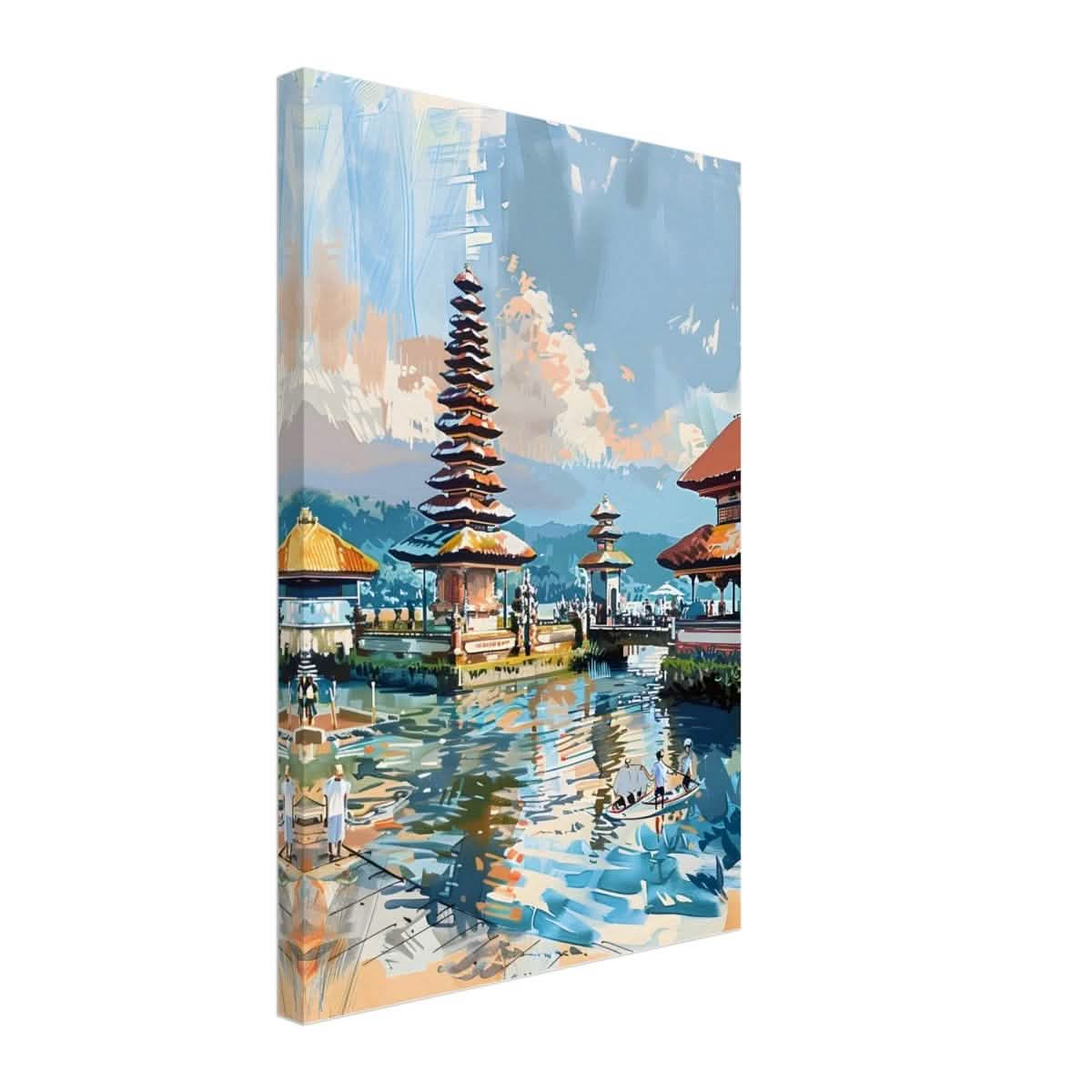 Da Vinci Travel Collection wall art print | Bali Indonesia - Canvas - 40x60 cm / 16x24″ - Thick