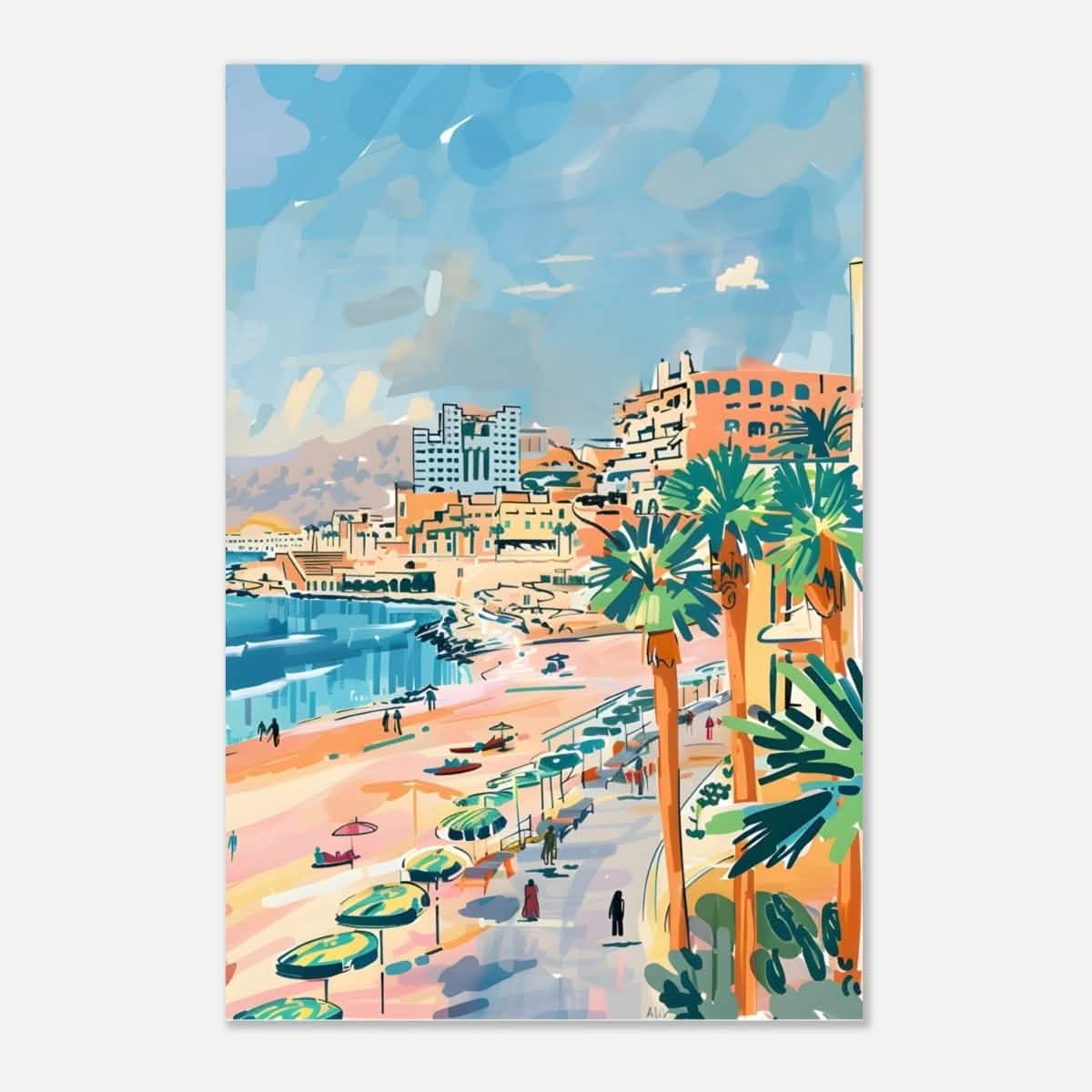 Da Vinci Travel Collection wall art print | Cape Town South Africa - Aluminum Print - 50x75 cm / 20x30″ -