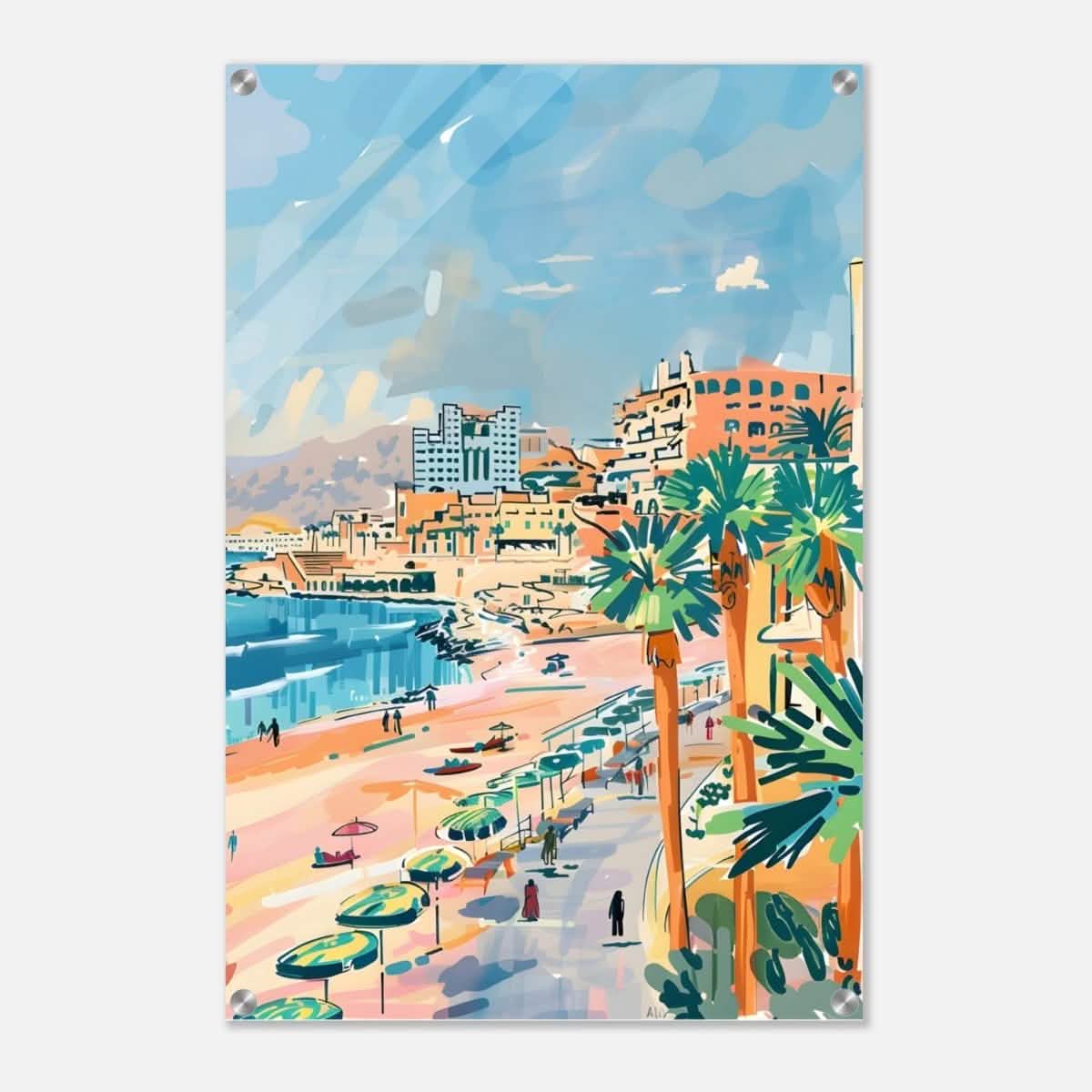 Da Vinci Travel Collection wall art print | Cape Town South Africa - Acrylic Print - 50x75 cm / 20x30″ -