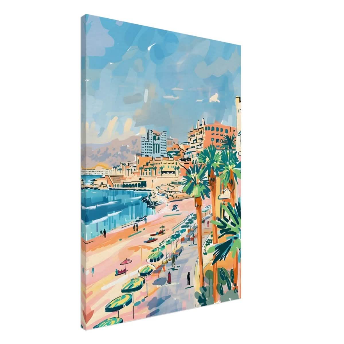 Da Vinci Travel Collection wall art print | Cape Town South Africa - Canvas - 70x100 cm / 28x40″ - Thick