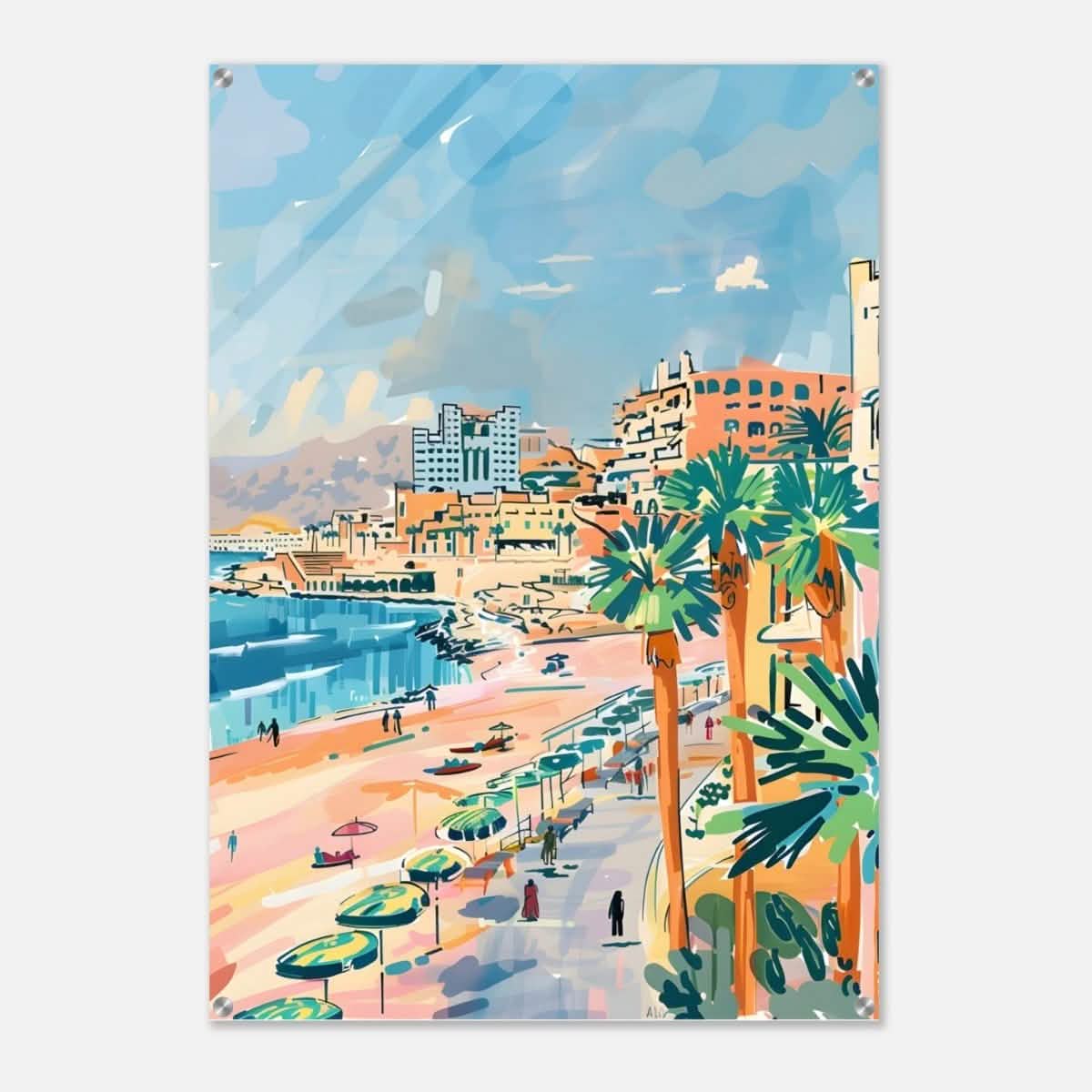 Da Vinci Travel Collection wall art print | Cape Town South Africa - Acrylic Print - 70x100 cm / 28x40″ -