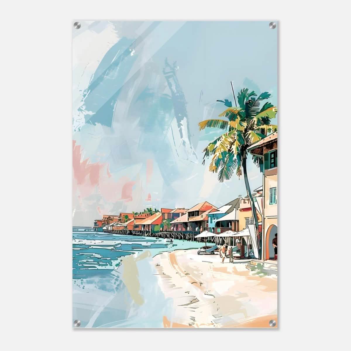 Da Vinci Travel Collection wall art print | Hawaii USA - Acrylic Print - 60x90 cm / 24x36″ -