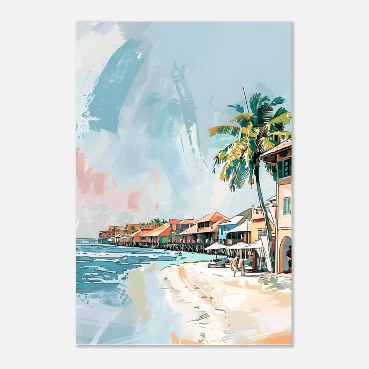 Da Vinci Travel Collection wall art print | Hawaii USA - Aluminum Print - 30x45 cm / 12x18″ -