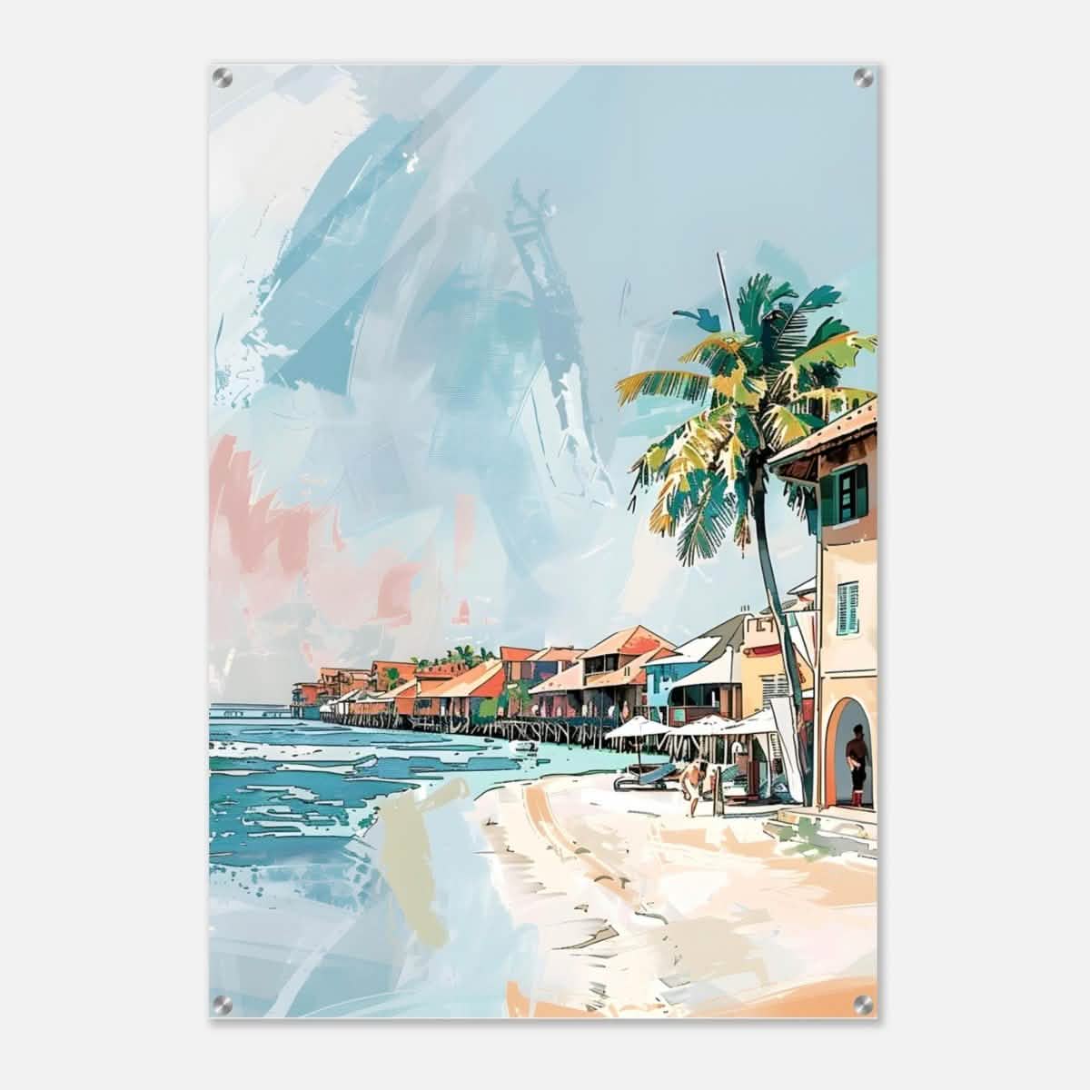 Da Vinci Travel Collection wall art print | Hawaii USA - Acrylic Print - 70x100 cm / 28x40″ -