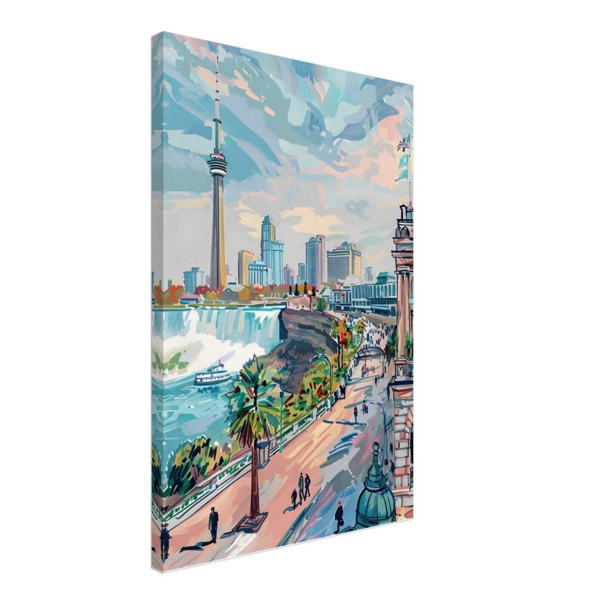 Da Vinci Travel Collection wall art print | Ontario Canada - Canvas - 50x75 cm / 20x30″ - Thick