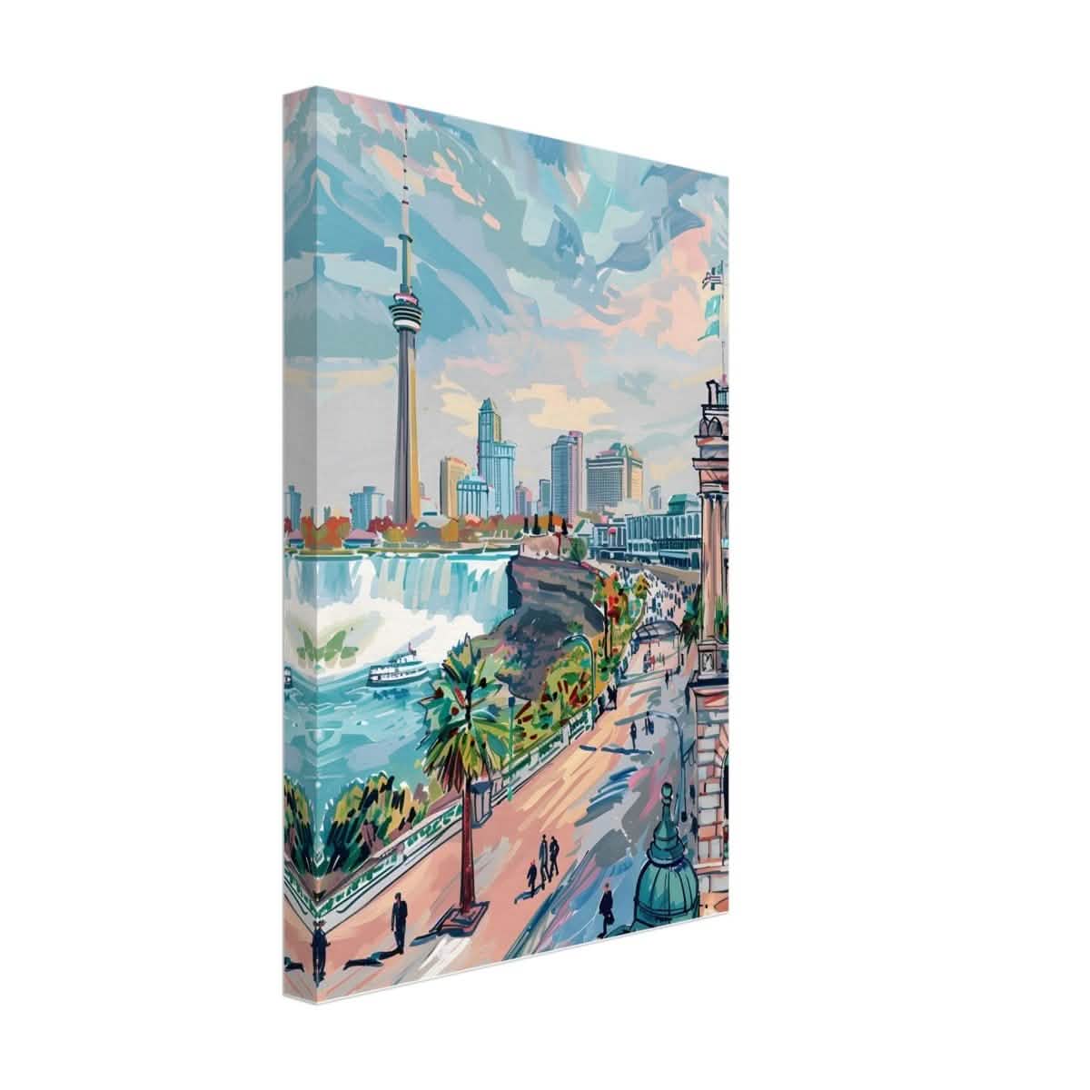 Da Vinci Travel Collection wall art print | Ontario Canada - Canvas - 30x45 cm / 12x18″ - Thick