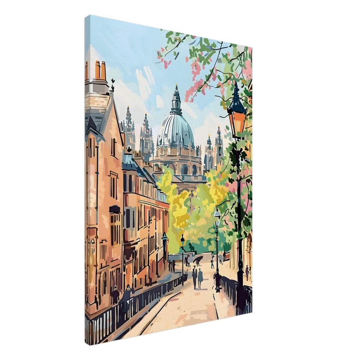 Da Vinci Travel Collection wall art print | Oxford UK - Canvas - 70x100 cm / 28x40″ - Thick