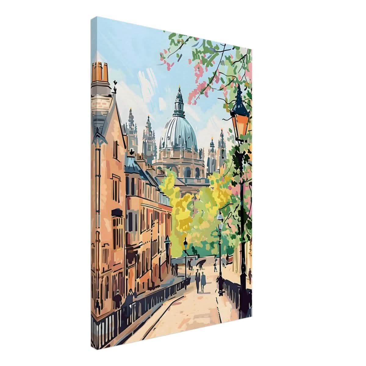 Da Vinci Travel Collection wall art print | Oxford UK - Canvas - 60x90 cm / 24x36″ - Thick
