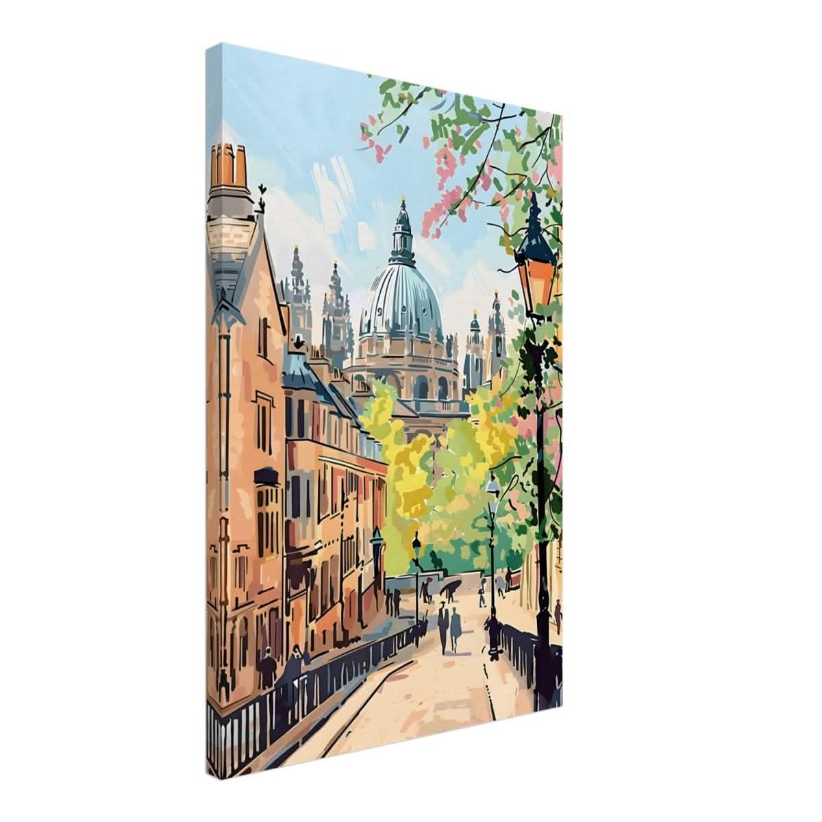 Da Vinci Travel Collection wall art print | Oxford UK - Canvas - 50x75 cm / 20x30″ - Thick