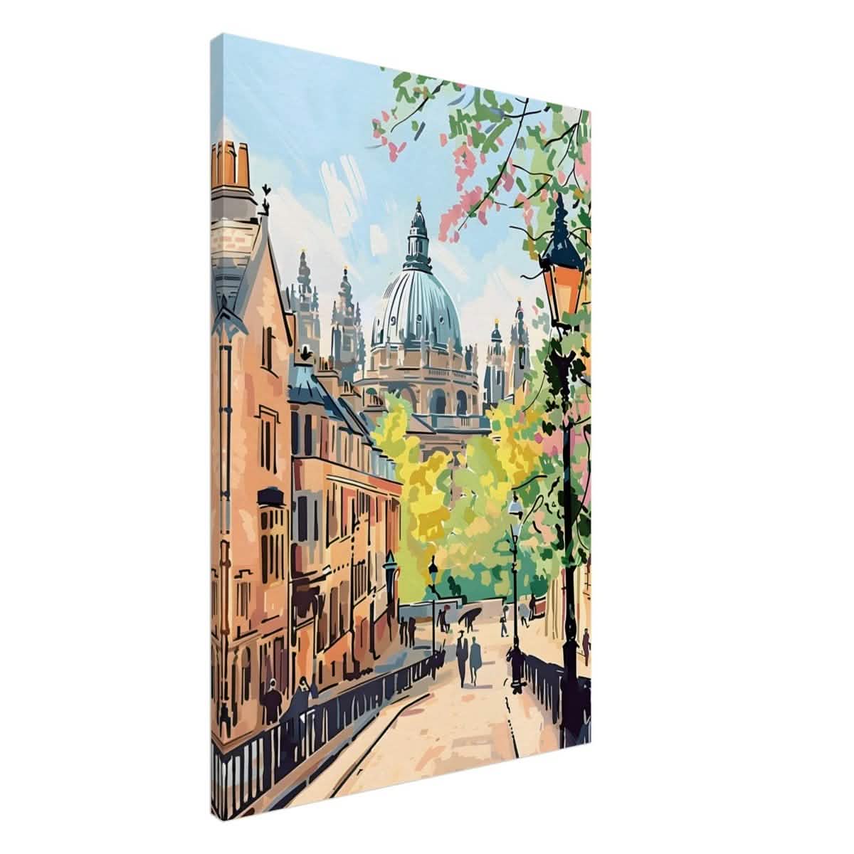 Da Vinci Travel Collection wall art print | Oxford UK - Canvas - 60x90 cm / 24x36″ - Slim