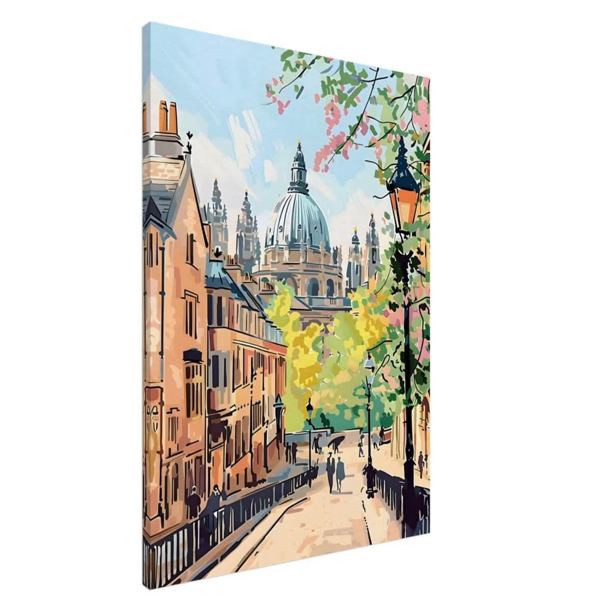 Da Vinci Travel Collection wall art print | Oxford UK - Canvas - 70x100 cm / 28x40″ - Slim