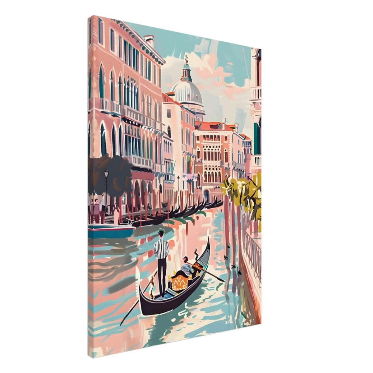 Da Vinci Travel Collection wall art print | Venice Italy - Canvas - 70x100 cm / 28x40″ - Thick