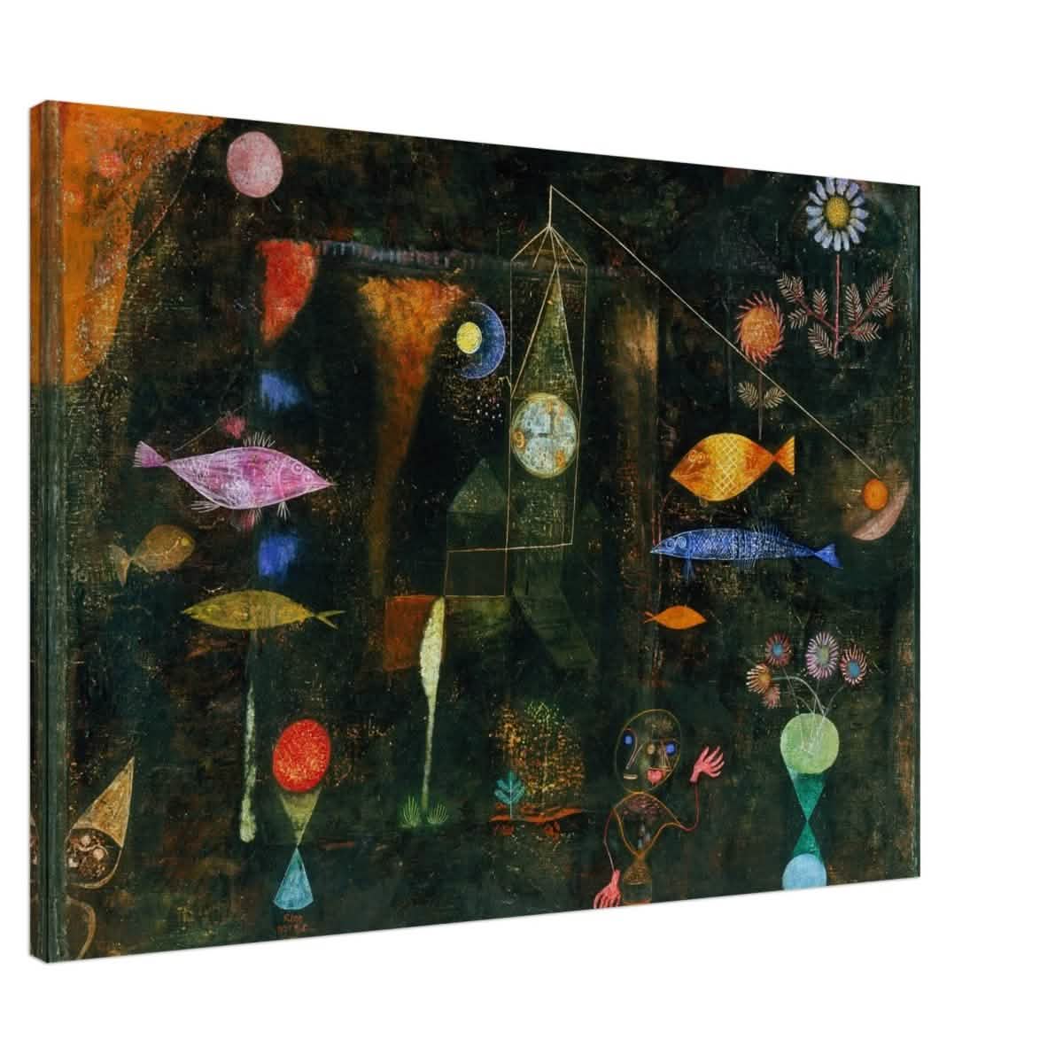 Da Vinci Vintage wall art print | Fish Magic by Paul Klee (1925) - Acrylic Print - 30x45 cm / 12x18″ -
