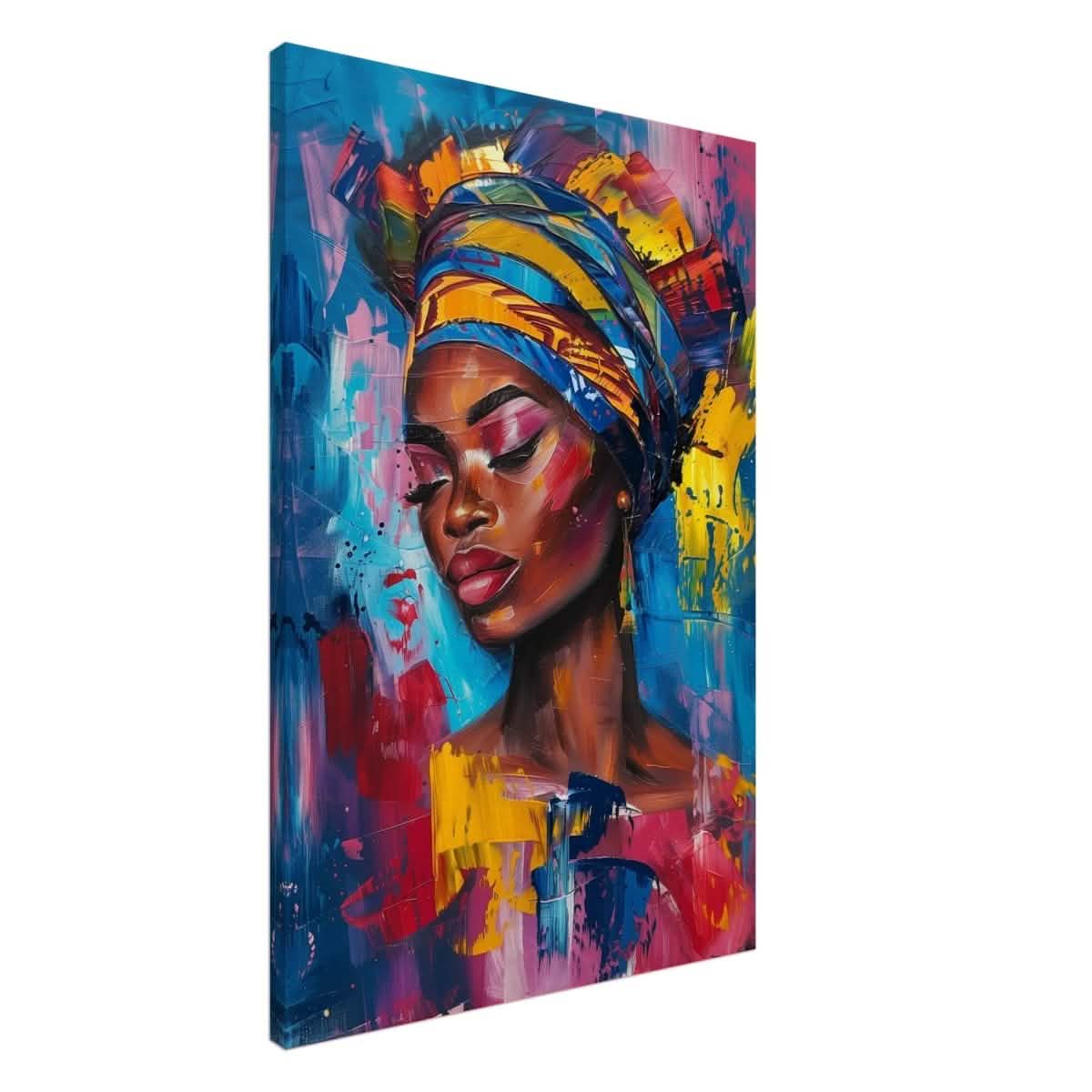 Da Vinci Wall art Print | Eclectic Expressions | African Theme - Canvas - 60x90 cm / 24x36″ -