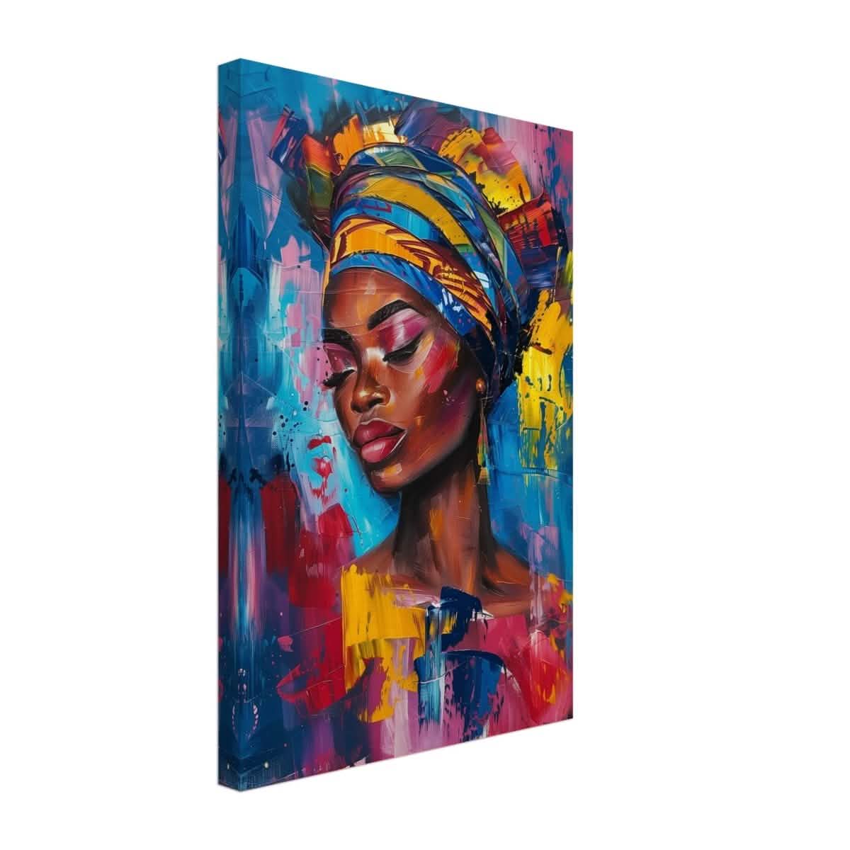 Da Vinci Wall art Print | Eclectic Expressions | African Theme - Canvas - 30x45 cm / 12x18″ -