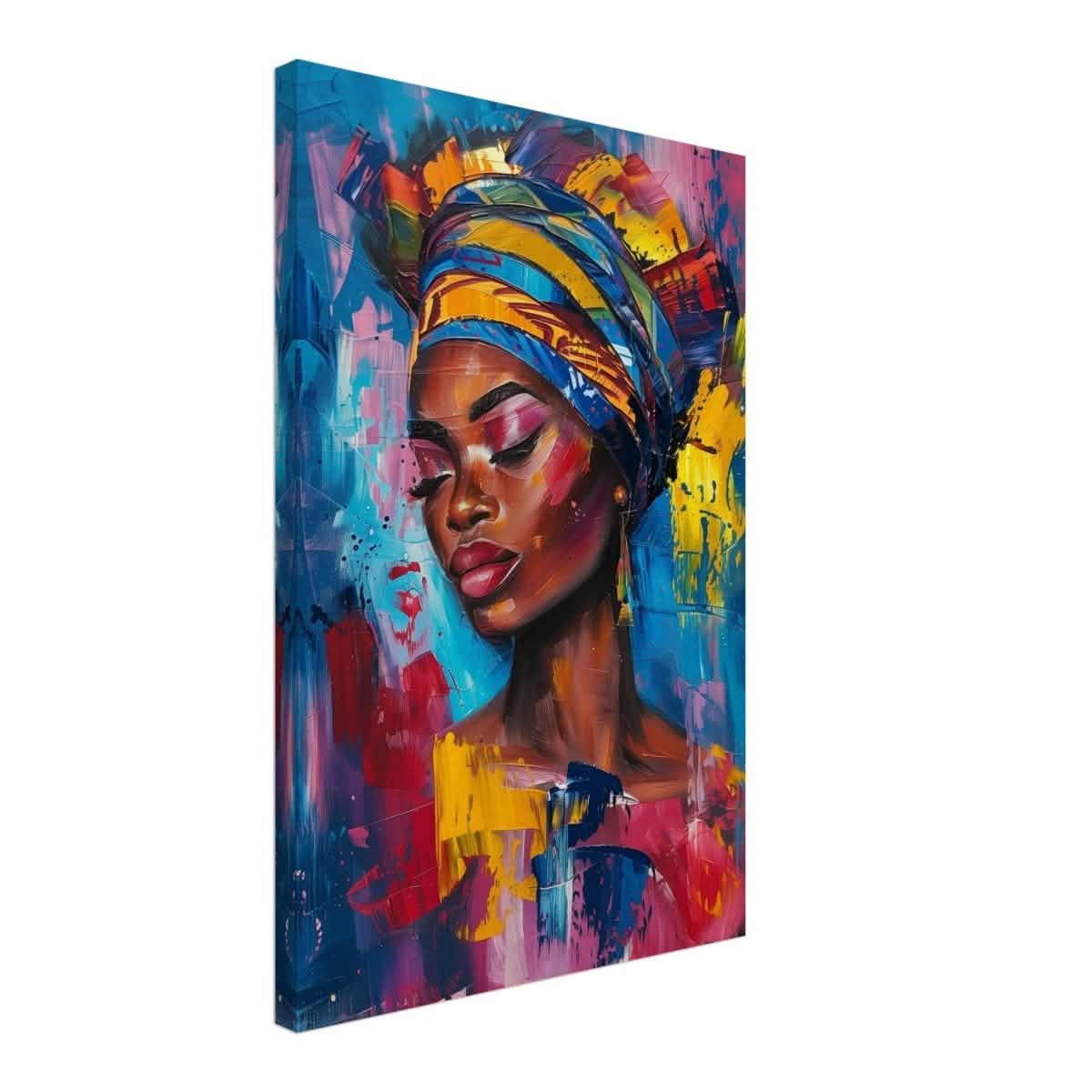 Da Vinci Wall art Print | Eclectic Expressions | African Theme - Canvas - 40x60 cm / 16x24″ -