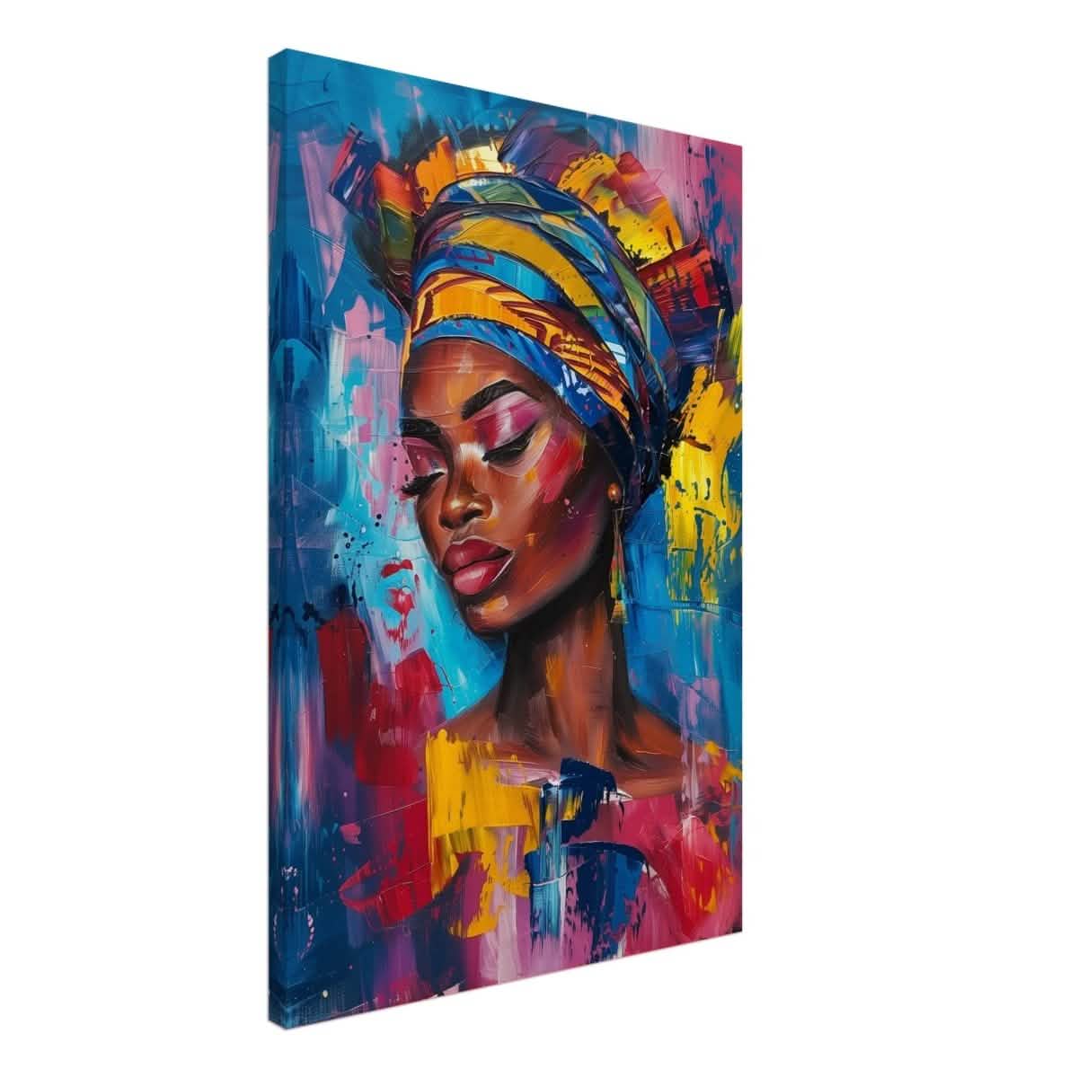 Da Vinci Wall art Print | Eclectic Expressions | African Theme - Canvas - 50x75 cm / 20x30″ -