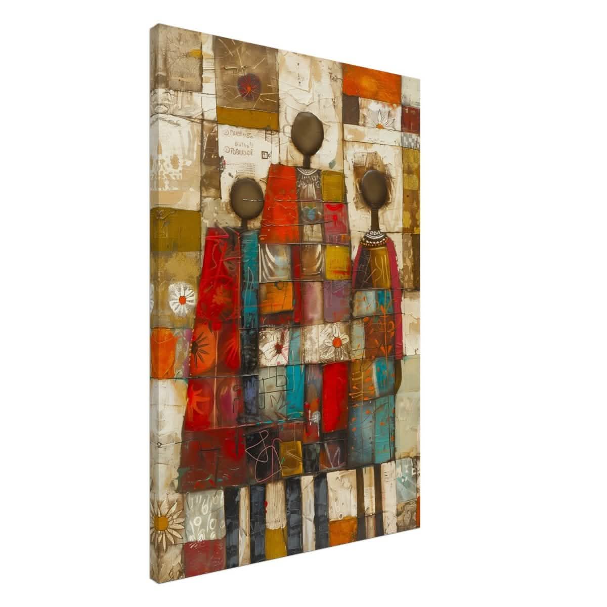 Da Vinci Wall art Print | Eclectic Expressions | African Theme - Canvas - 60x90 cm / 24x36″ -