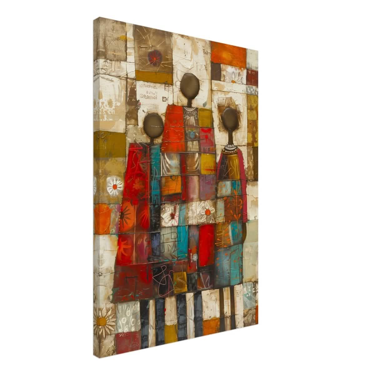 Da Vinci Wall art Print | Eclectic Expressions | African Theme - Canvas - 50x75 cm / 20x30″ -