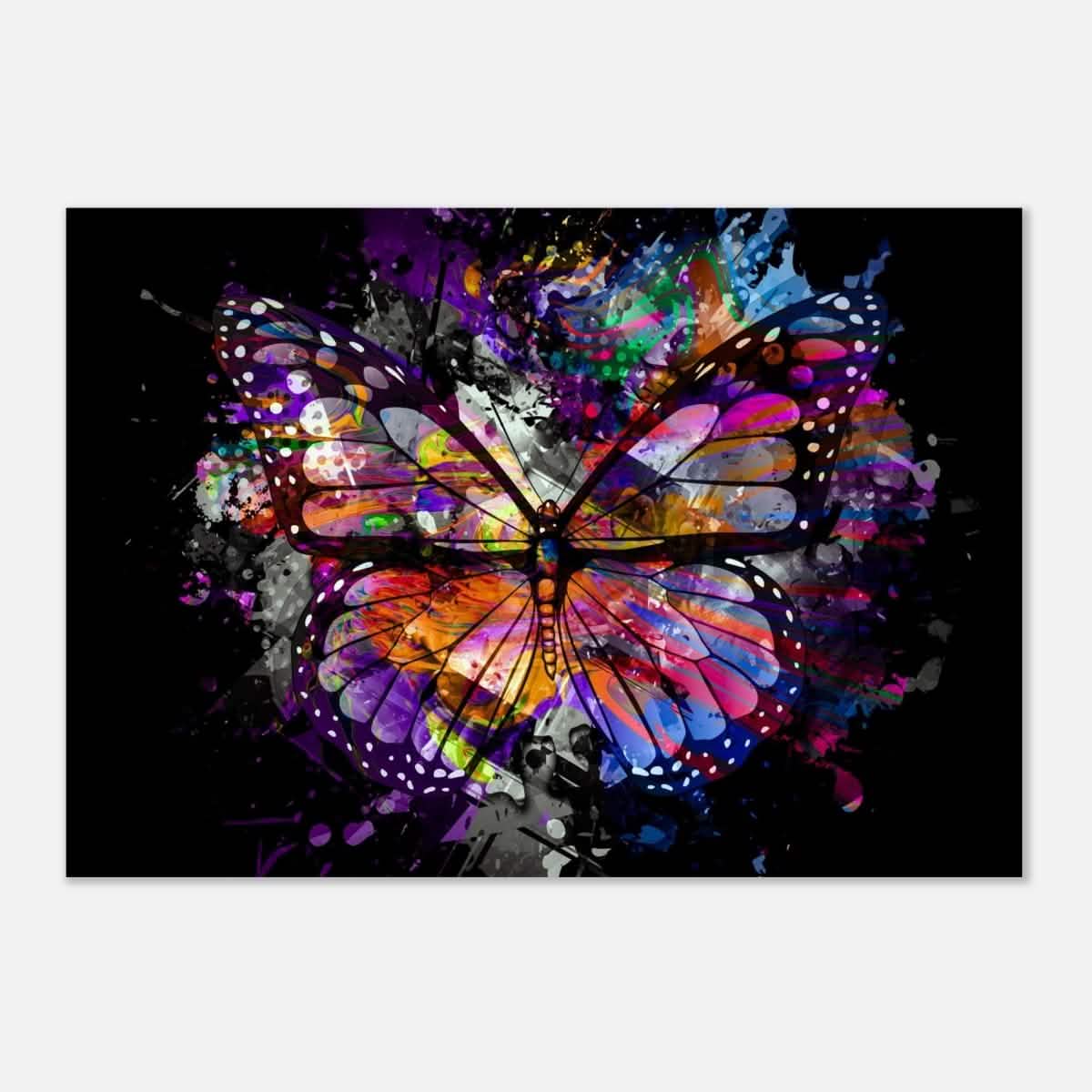Da Vinci Wall art Print | Eclectic Expressions | Butterfly - Aluminum Print - 70x100 cm / 28x40″ -