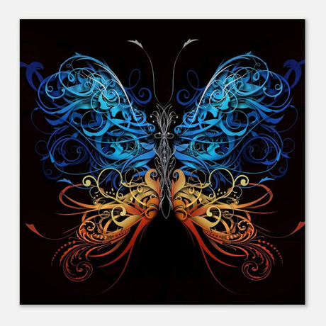Da Vinci Wall art Print | Eclectic Expressions | Butterfly - Aluminum Print - 30x30 cm / 12x12″ -