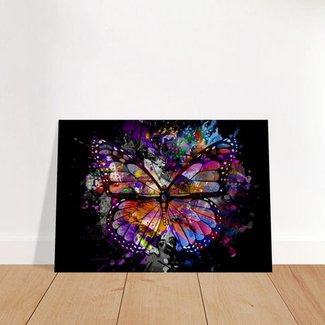 Da Vinci Wall art Print | Eclectic Expressions | Butterfly - Brushed Aluminum Print - 70x100 cm / 28x40″ -