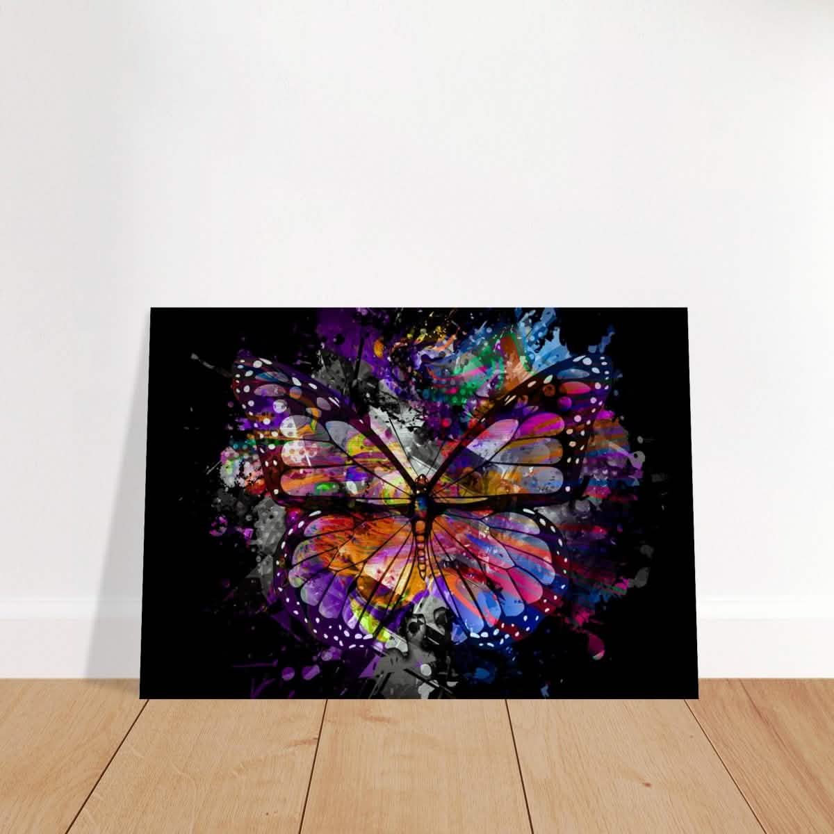 Da Vinci Wall art Print | Eclectic Expressions | Butterfly - Brushed Aluminum Print - 70x100 cm / 28x40″ -