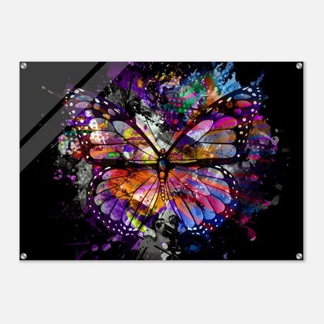 Da Vinci Wall art Print | Eclectic Expressions | Butterfly - Acrylic Print - 70x100 cm / 28x40″ -