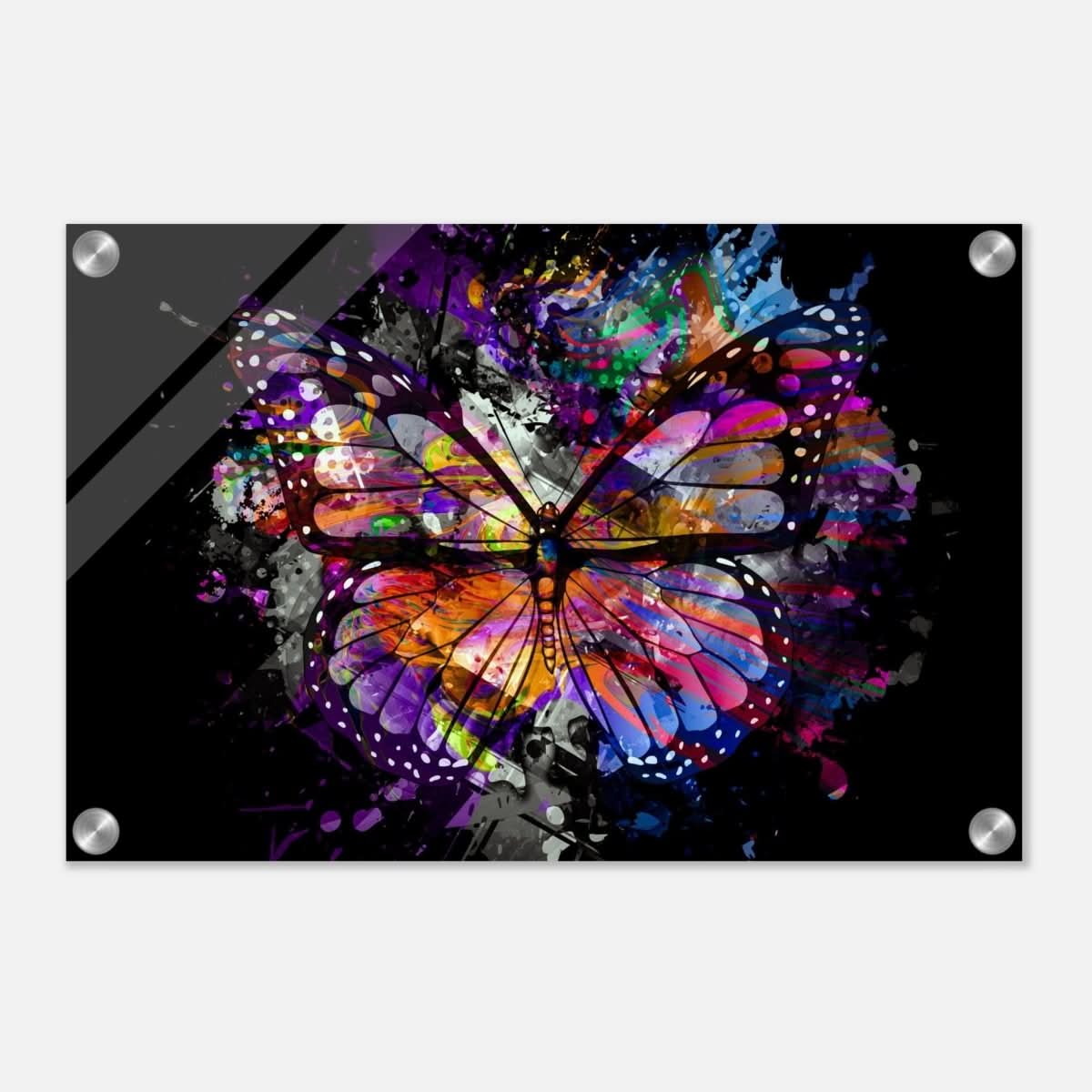Da Vinci Wall art Print | Eclectic Expressions | Butterfly - Acrylic Print - 30x45 cm / 12x18″ -
