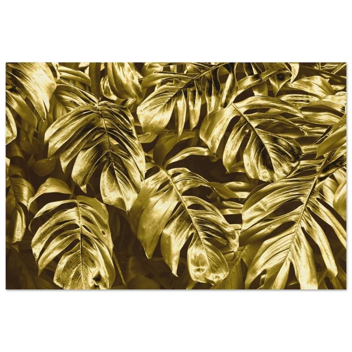 Da Vinci Wall art Print | Eclectic Expressions | Golden Leaf - Wood Prints - 50x75 cm / 20x30″ -