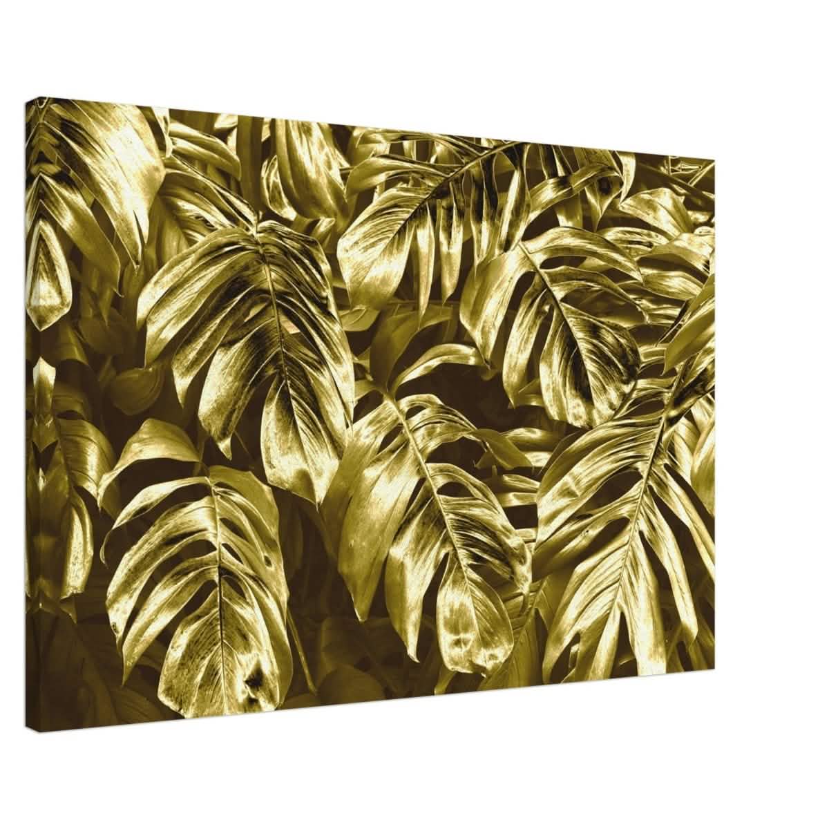 Da Vinci Wall art Print | Eclectic Expressions | Golden Leaf - Canvas - 60x90 cm / 24x36″ -